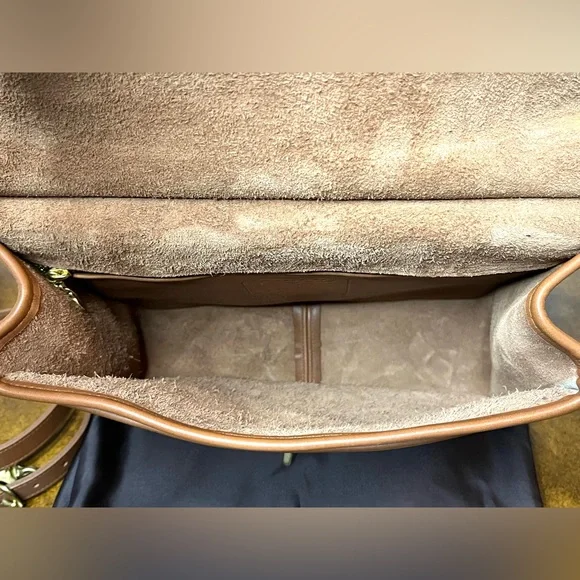 NEW COACH VINTAGE WILLIS BAG, BRITISH TAN No. 9927 - Picture 12 of 13